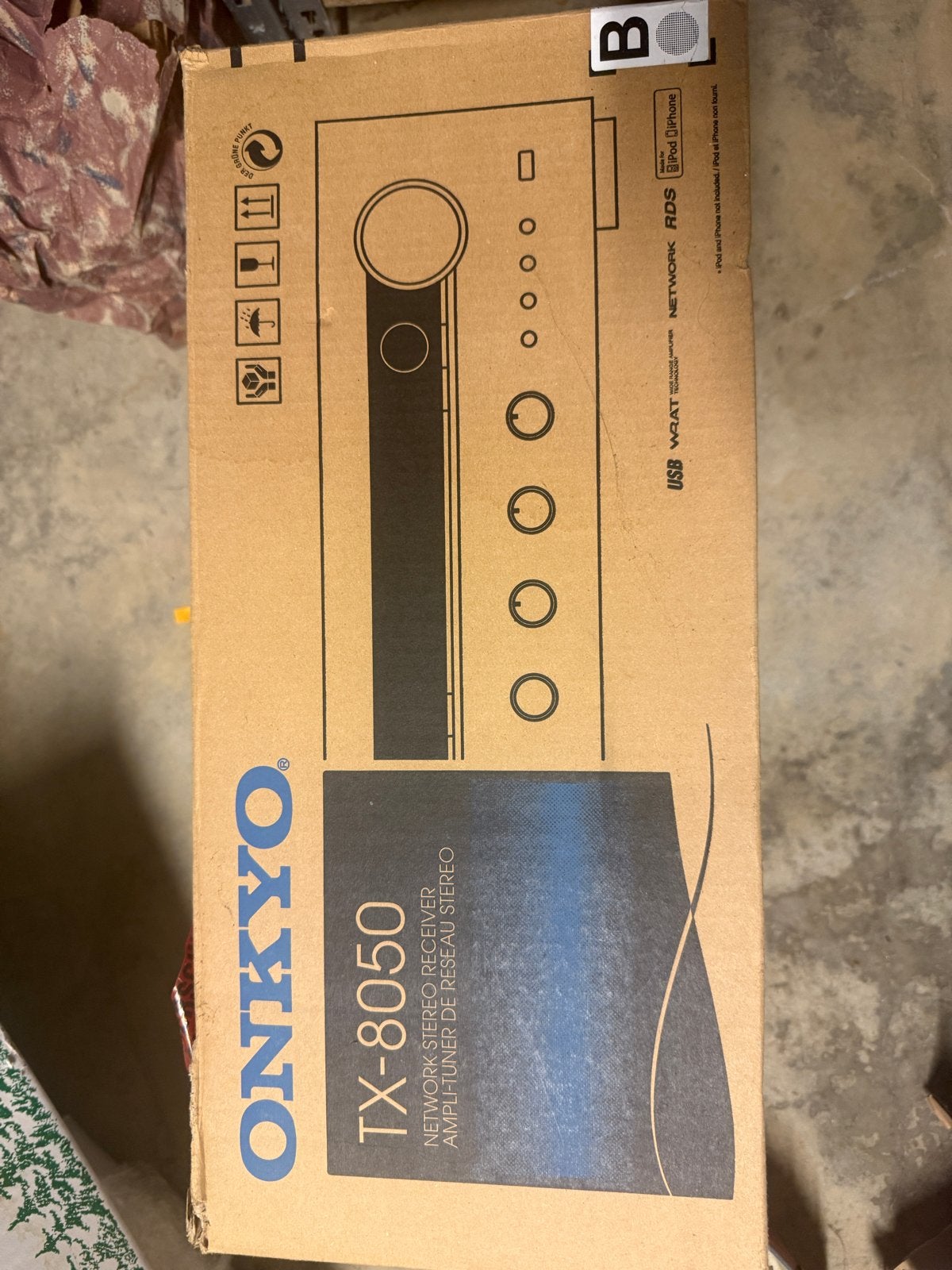Onkyo TX-8050 Netwerk Stereo Receiver - Nieuw in doos, Ophalen of Verzenden, Nieuw, Stereo, Onkyo