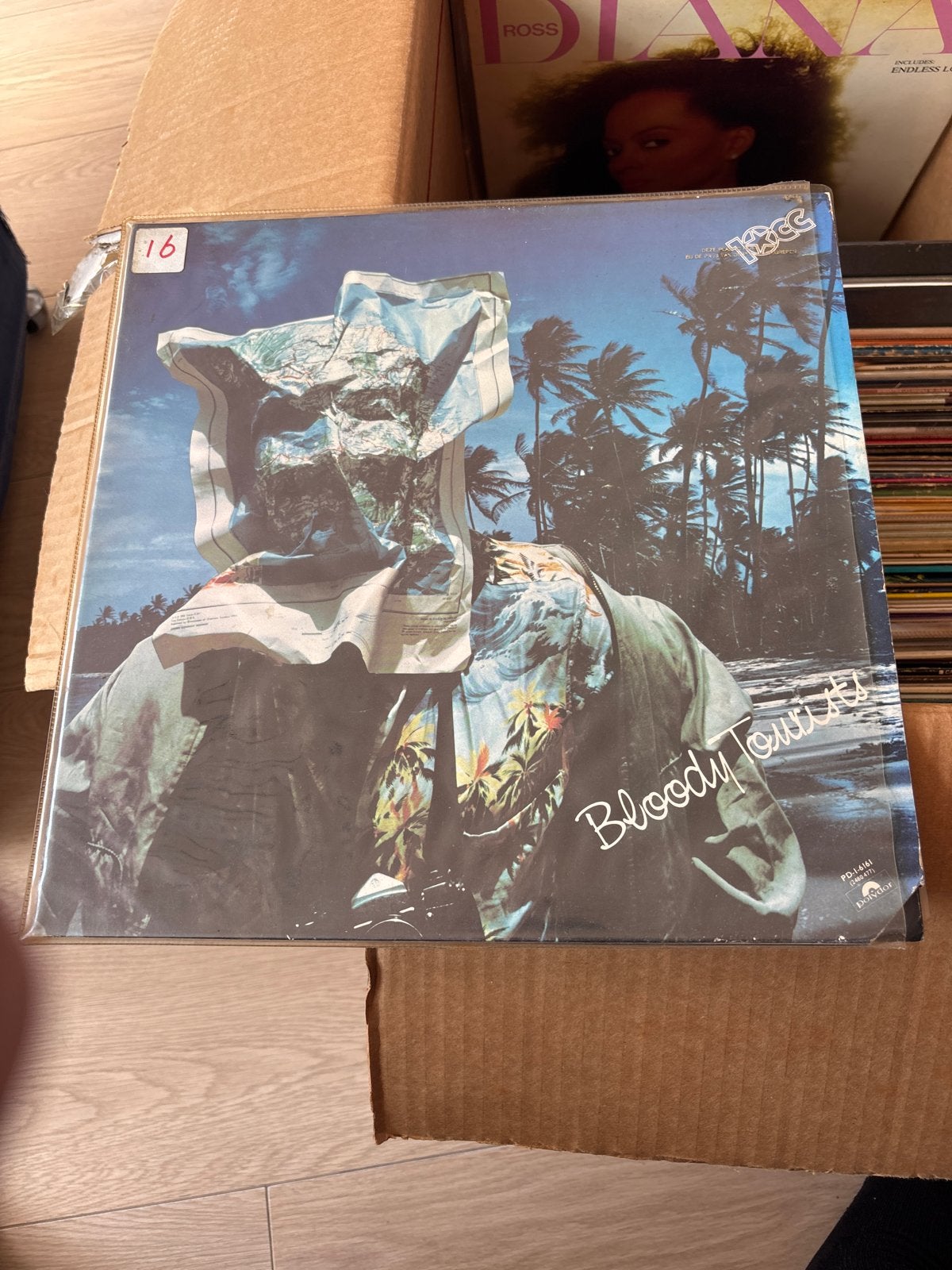 10cc - Bloody Tourists LP (Pop, Rock), LP, Gebruikt, Pop, Ophalen of Verzenden