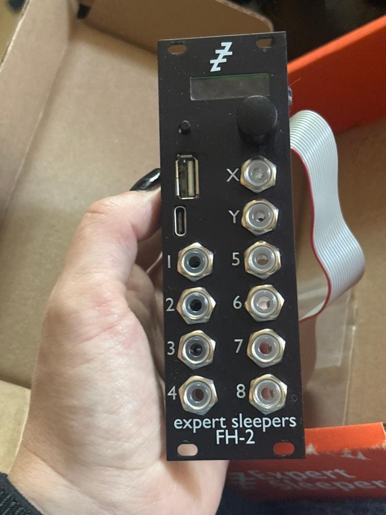 Expert Sleepers FH-2 Eurorack Module (Nieuwstaat), Overige merken, Zo goed als nieuw, Met midi-aansluiting, Overige aantallen