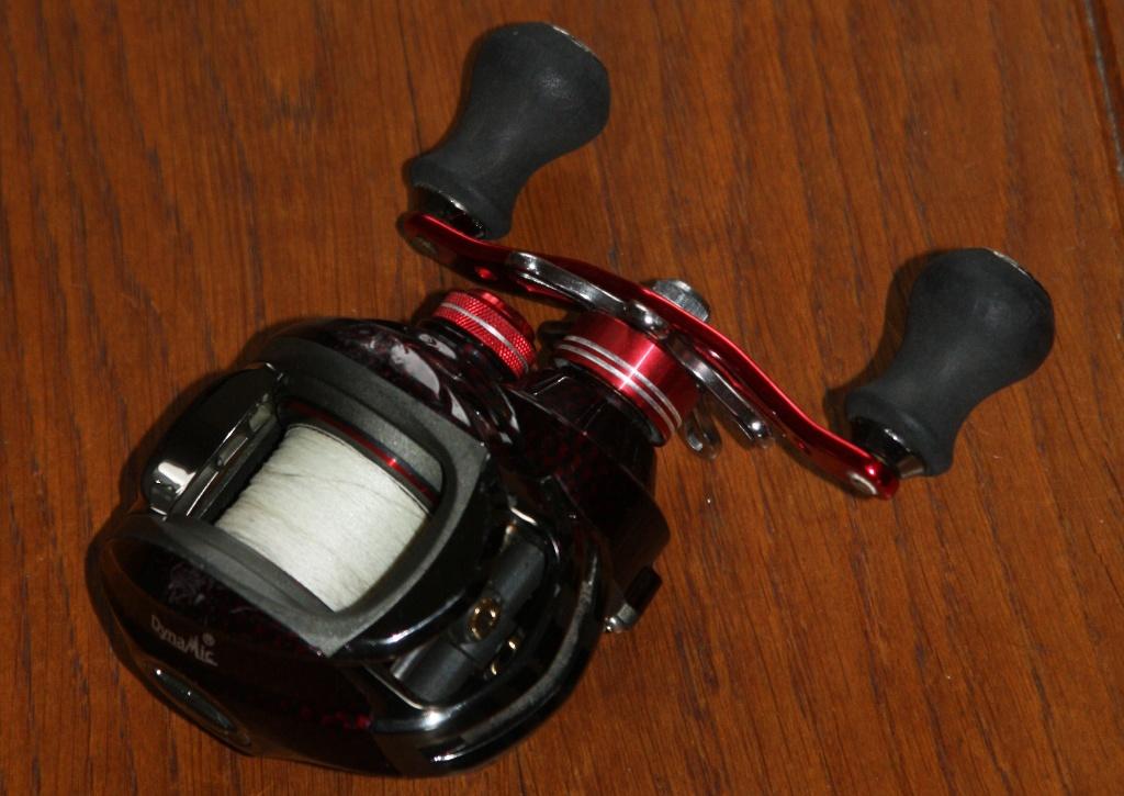 DMK Dynamic Baitcast Reeltje 11+1 Ball Bearings, Ophalen of Verzenden, Gebruikt, Overige typen