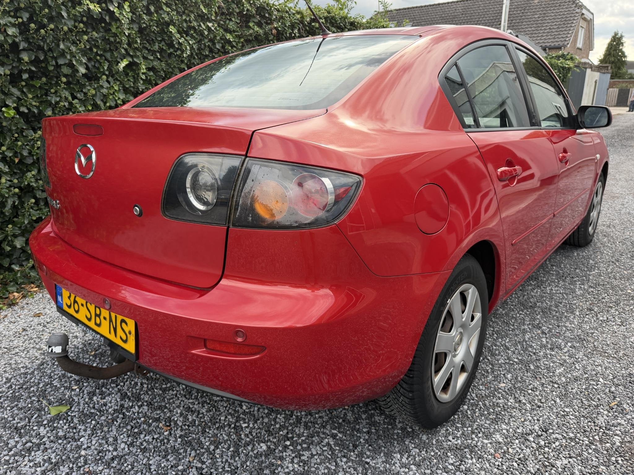 Mazda 3 1.6 Touring | Airco | Elekt. Ramen | Radio / CD | Tr, Stof, Gebruikt, Zwart, 4 cilinders