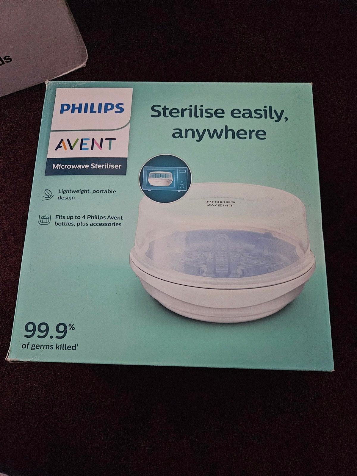 Philips Avent Magnetron Sterilisator, Ophalen of Verzenden, Zo goed als nieuw