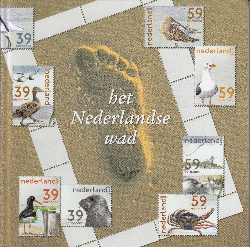 Nederland- 2003- Het Nederlandse Wad- Boek + 2 Blokken + 8 Z, Verzenden, Na 1940, Postfris
