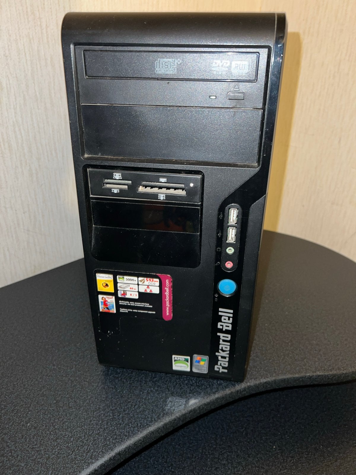 Packard Bell Desktop PC - Vintage Computer, Computers en Software, Ophalen, Gebruikt, HDD, Minder dan 4 GB