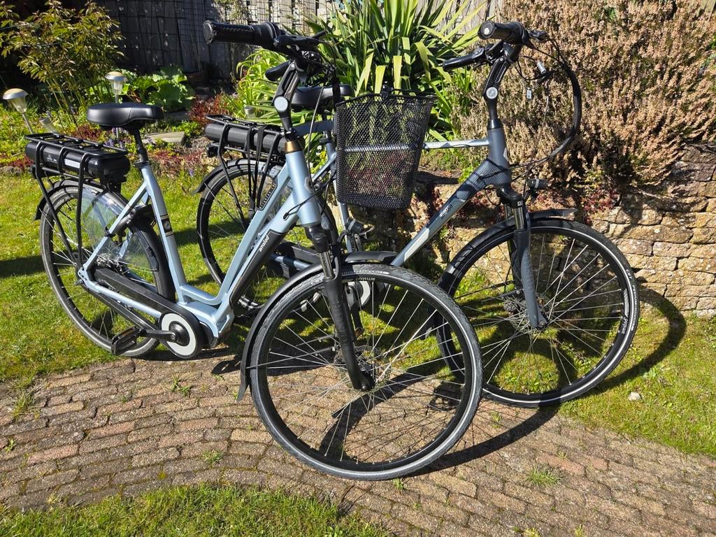 2x Amslod heren en dames fiets, Ophalen, Zo goed als nieuw, Overige merken