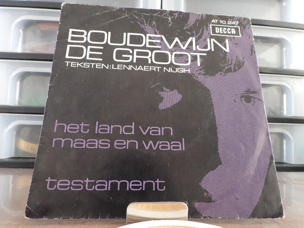Boudewijn de Groot – Het Land Van Maas En Waal, Cd's en Dvd's, Vinyl Singles, Ophalen of Verzenden, Gebruikt, Pop