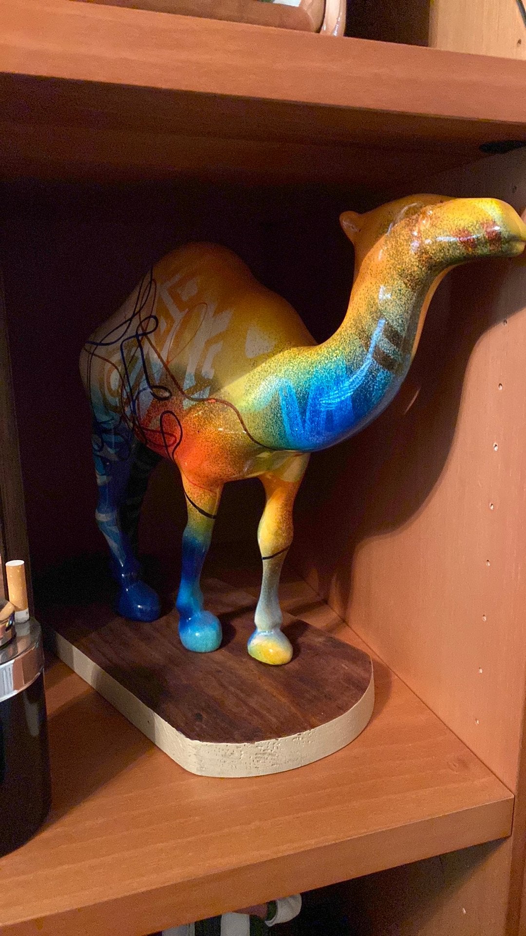 Camel kameel en spiegel, Verzamelen, Ophalen, Zo goed als nieuw, Dier