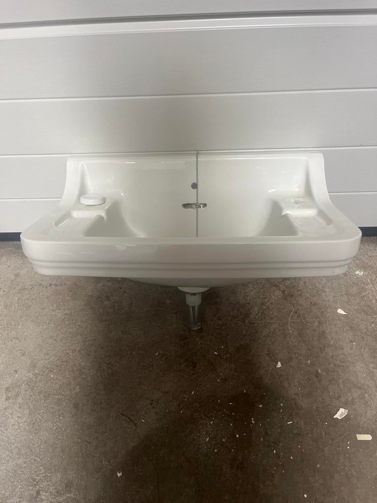 Ouderwetse wasbak - Vintage wastafel, Ophalen, Gebruikt, Wastafel