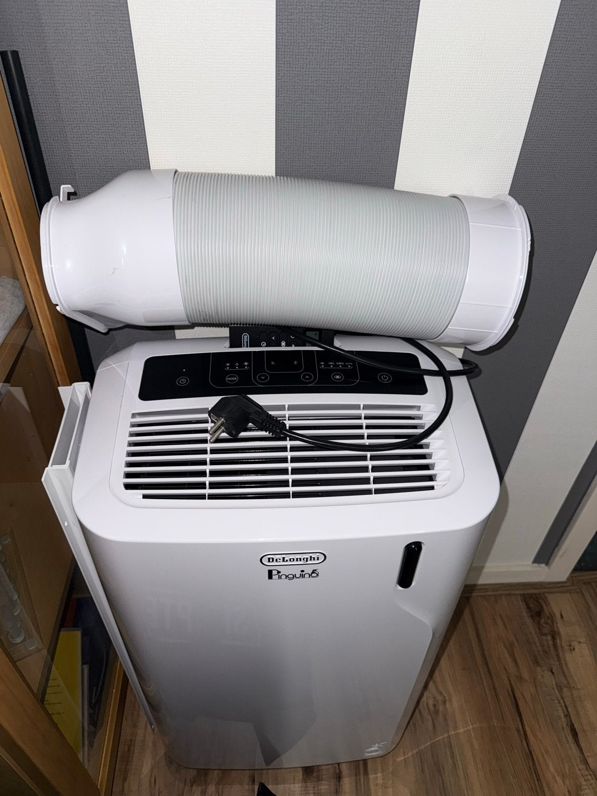 De’Longhi Pinguino PAC EM82 mobiele airco, zo goed als nieuw, Ophalen, Minder dan 60 m³, 3 snelheden of meer, Zo goed als nieuw