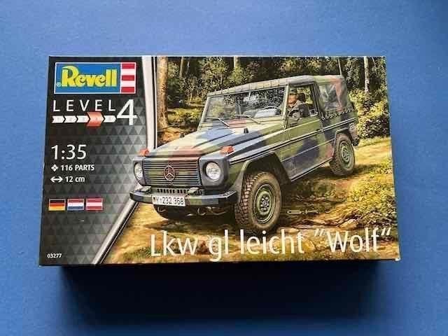 Revell	LKW gl. leicht Wolf	1/35  - 3277, Hobby en Vrije tijd, Modelbouw | Auto's en Voertuigen, Tank, Verzenden, Nieuw, 1:32 tot 1:50