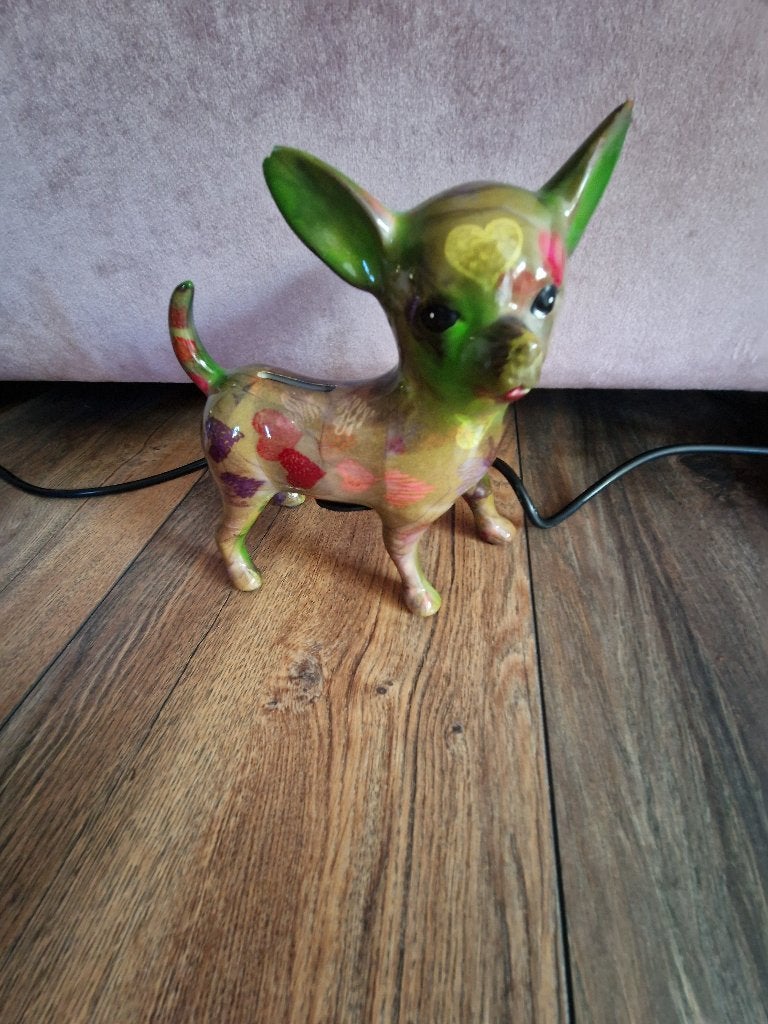 Pomme Pidou Chihuahua, Verzamelen, Spaarpotten, Ophalen of Verzenden, Nieuw, Steen, Aardewerk of Keramiek, Dier