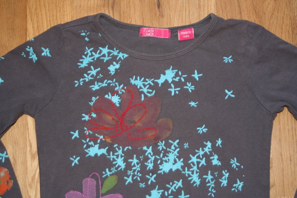 Cakewalk longsleeve maat 116 met bloemenprint, Cakewalk, Meisje, Ophalen of Verzenden, Zo goed als nieuw