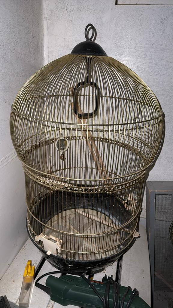 Vogelkooi / parkietenkooi, Dieren en Toebehoren, Ophalen, Metaal, Vogelkooi