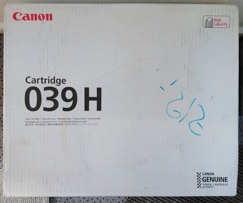 Originele Canon 039H Toner High Capacity – LBP351 / LBP352, Computers en Software, Ophalen of Verzenden, Nieuw, Toner