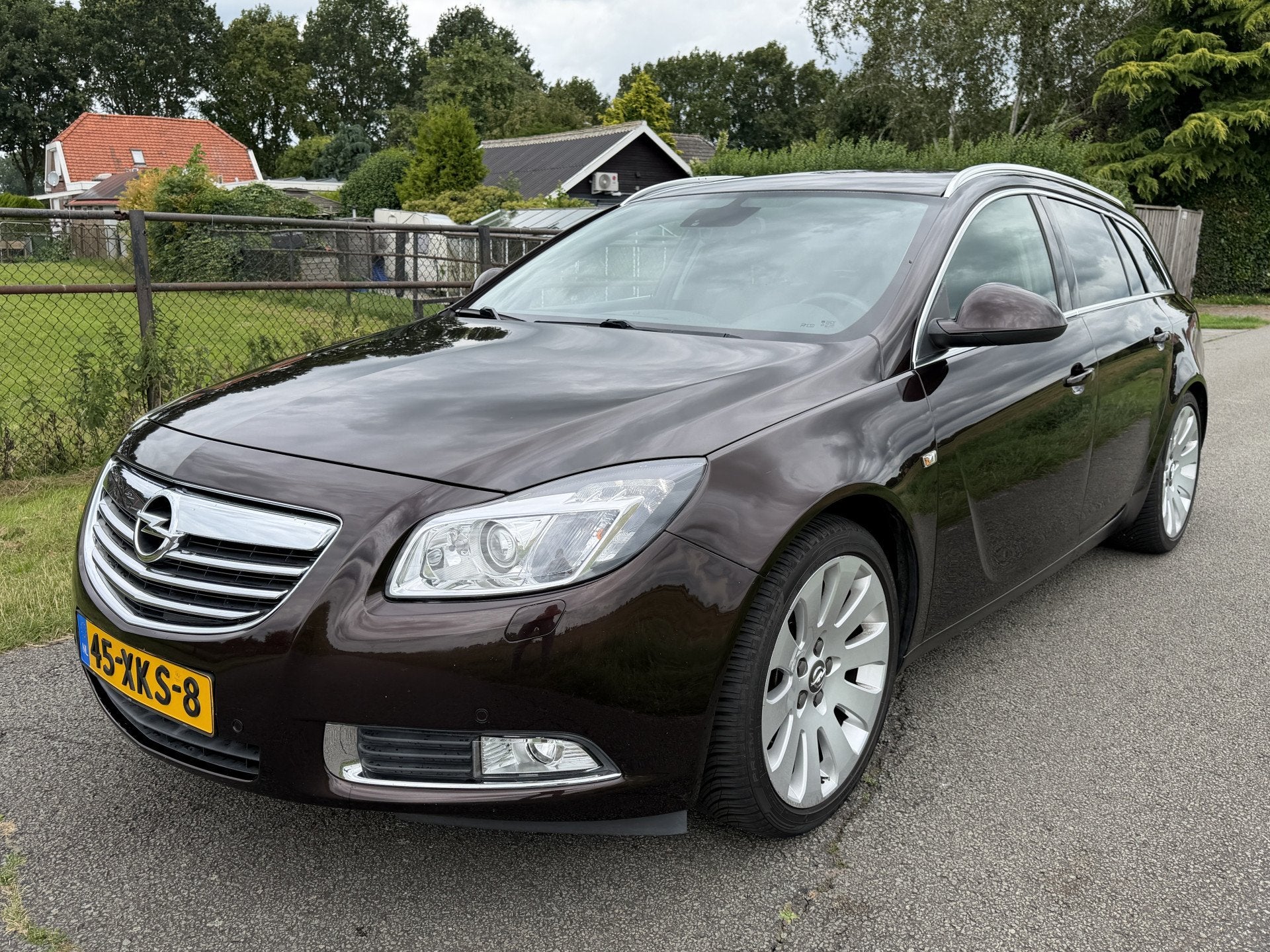 Opel Insignia Sports Tourer 1.4 Turbo EcoFLEX Cosmo XENON/NA, Auto's, Opel, Euro 5, Stof, Gebruikt, Zwart