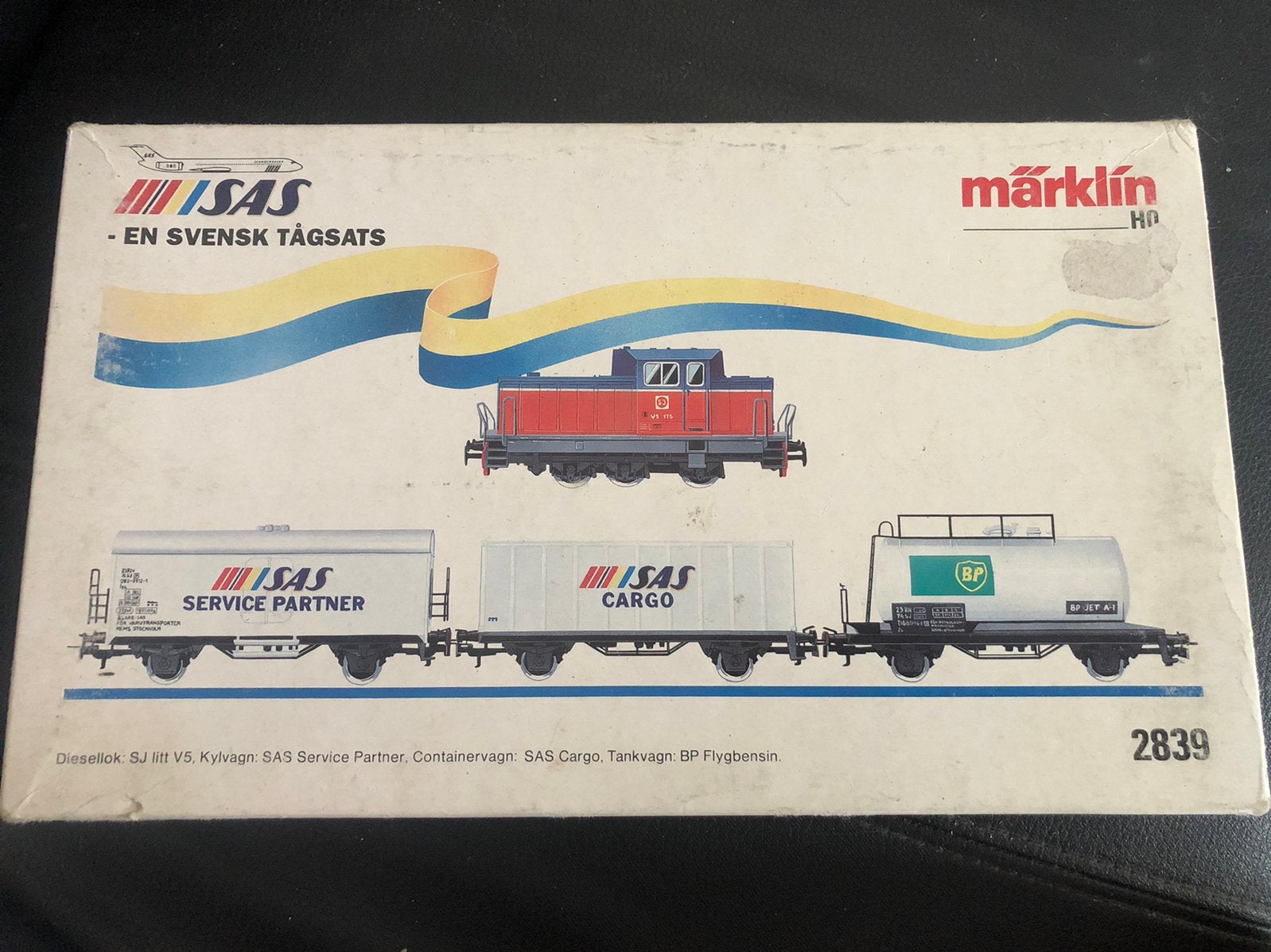 Marklin 2839, SAS Service Partner set, Hobby en Vrije tijd, Modeltreinen | H0, Ophalen, Zo goed als nieuw, Wisselstroom, Märklin