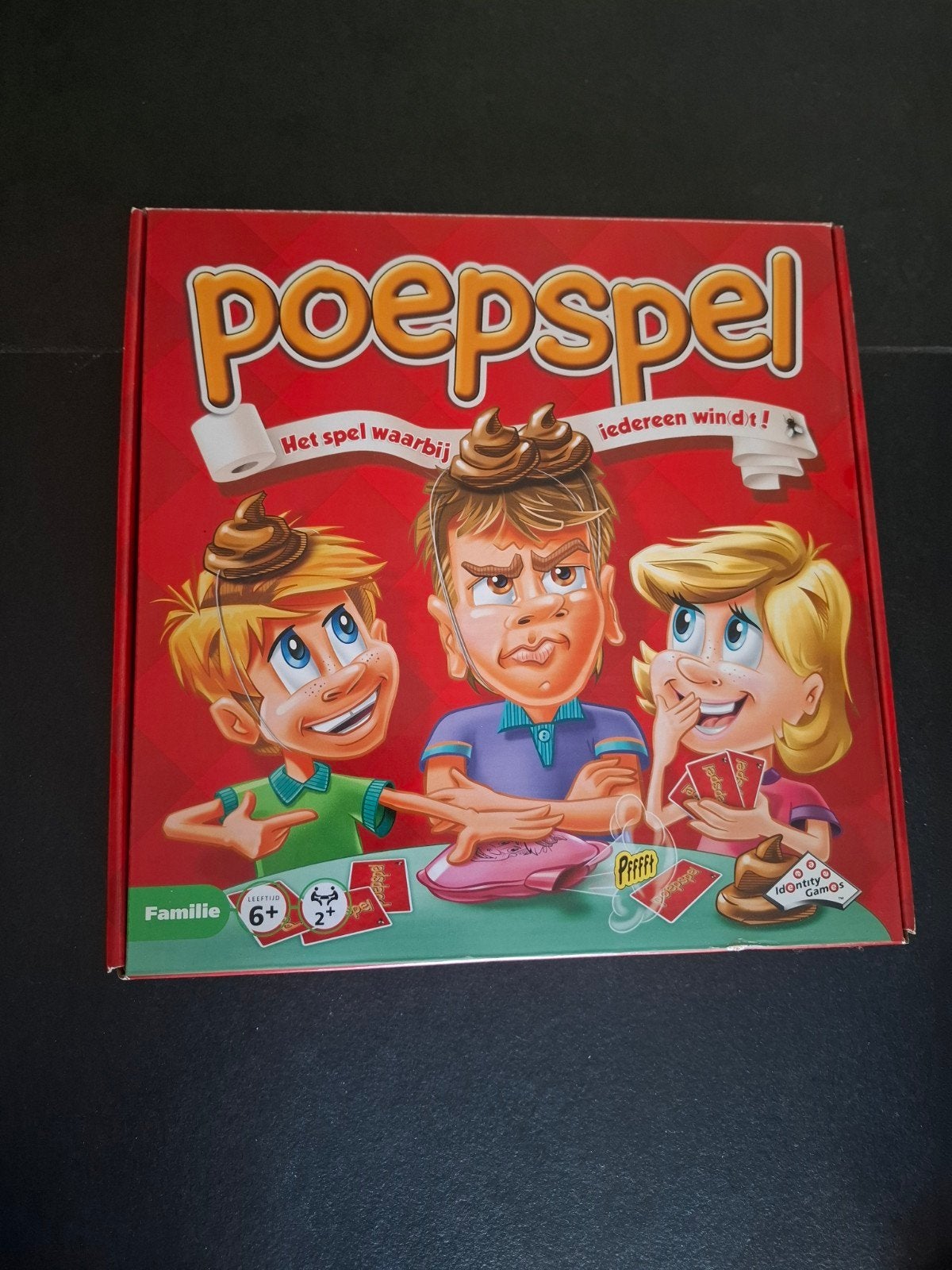 Poepspel - Het spel waarbij iedereen windt!, Ophalen, Zo goed als nieuw, Jongen of Meisje