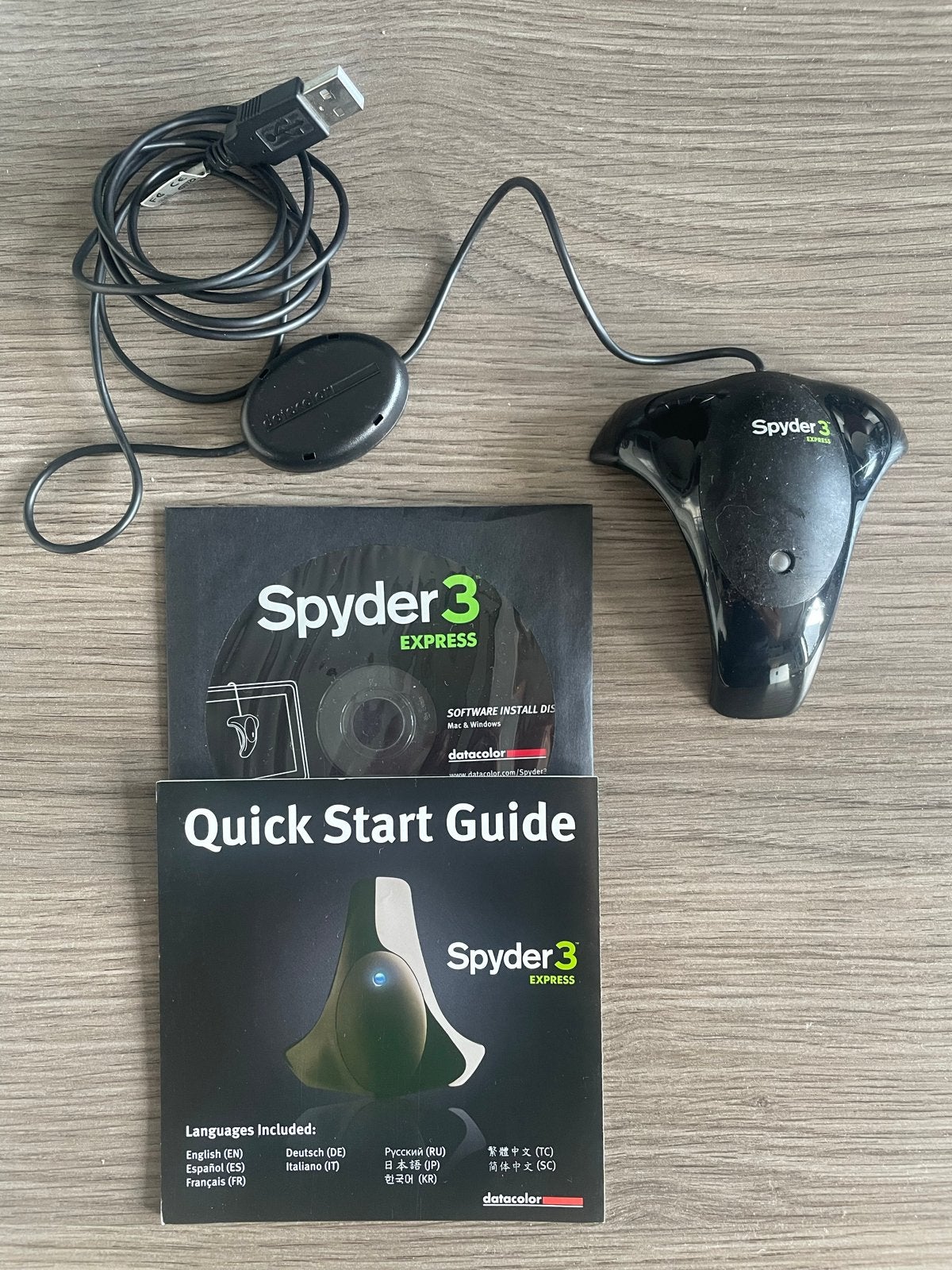 Datacolor Spyder3Express monitor kalibratie tool, Ophalen of Verzenden, Gebruikt