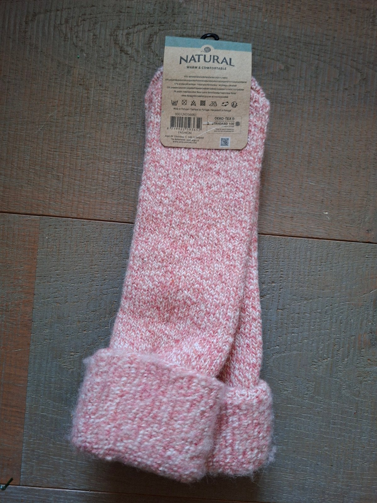Nieuwe roze wollen sokken 39-42, Sokken en Kniesokken, Nieuw, Ophalen of Verzenden, Roze