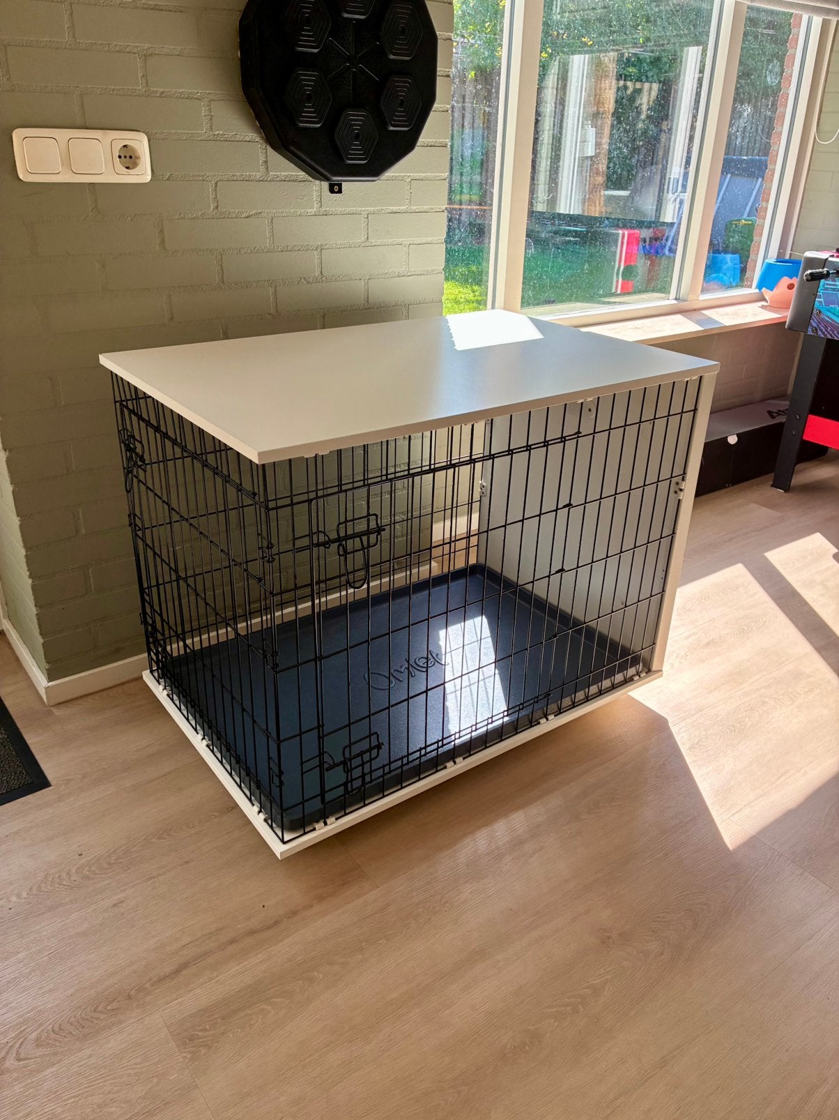 Omlet Studio Fino hondenbench 36’, Ophalen, Gebruikt