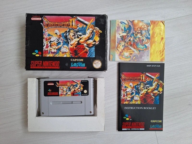 Breath of Fire 2 complete in box (CIB) voor de SNES, Gebruikt, 1 speler, Eén computer, Ophalen of Verzenden