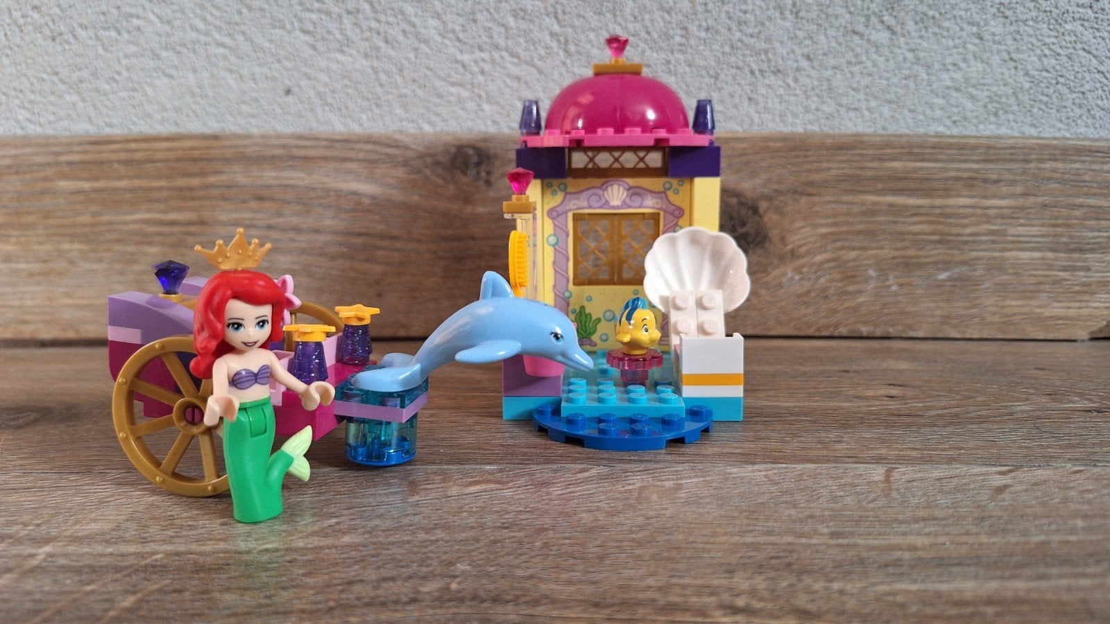 Lego Juniors Disney Princess Ariel's Onderwaterpaleis 10723, Compleet, Gebruikt, Lego, Ophalen of Verzenden