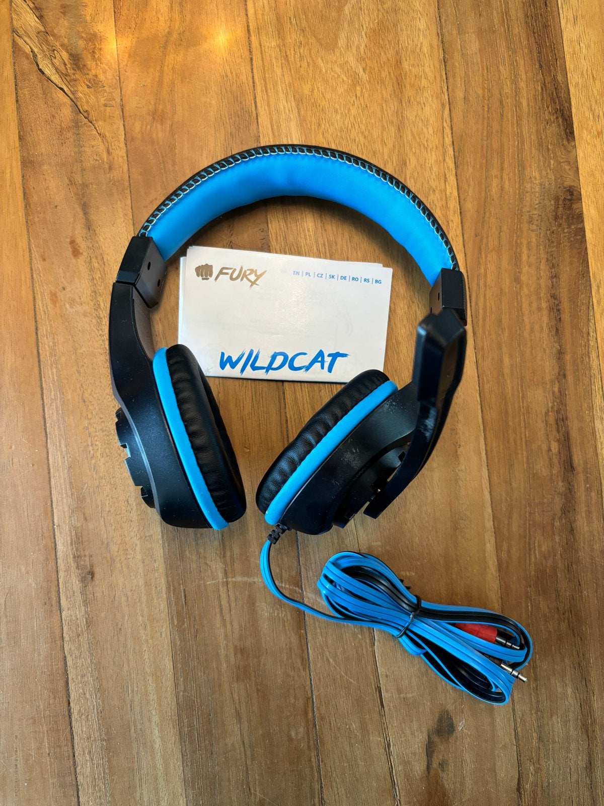Fury Wildcat Stereo Gaming Headset met Microfoon