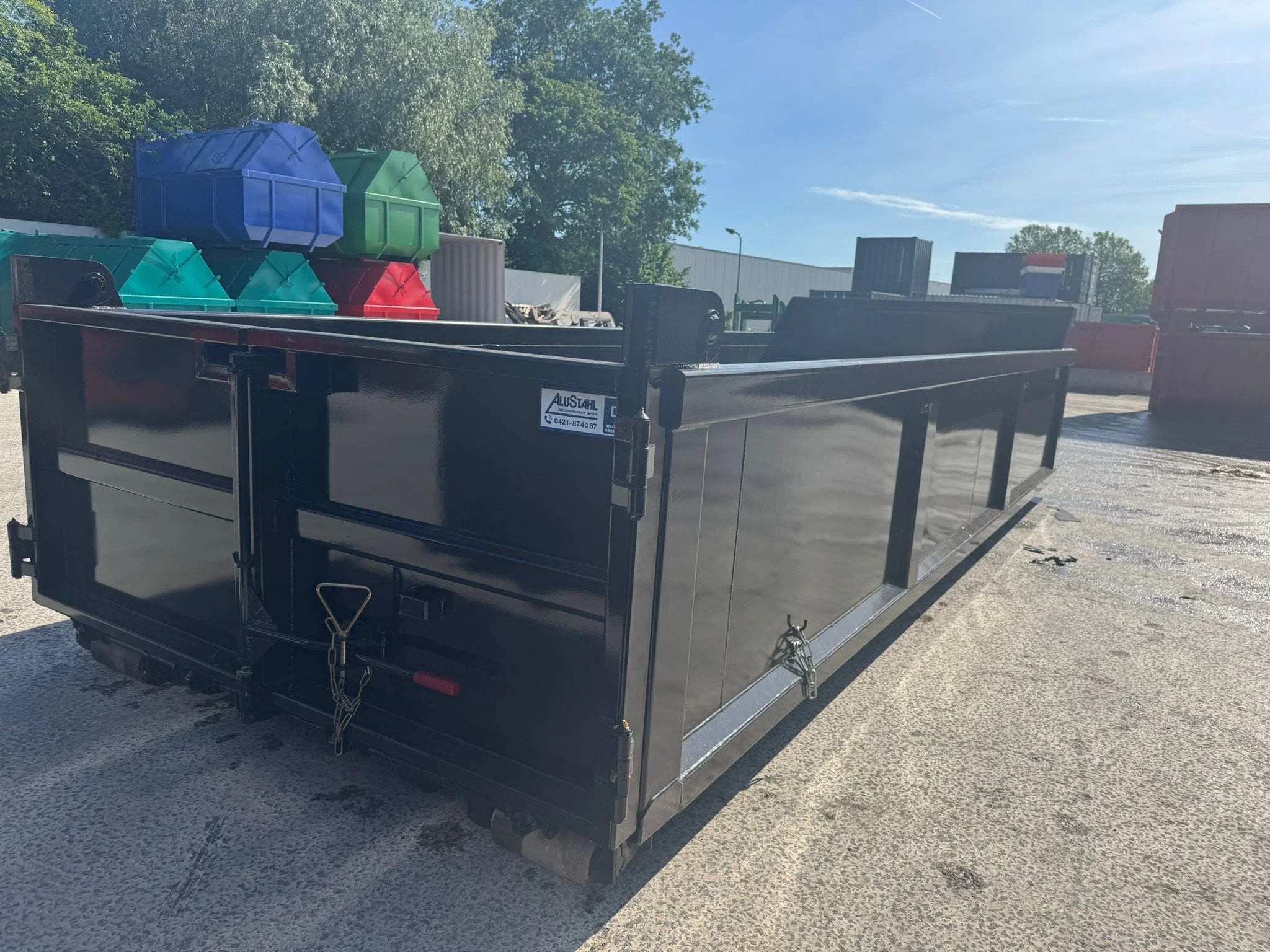 AluStahl Hardox open container 12m3 (bj 2024)
