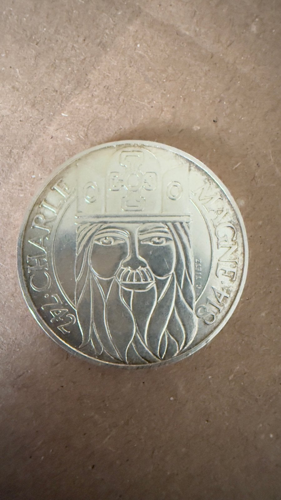 Superbe Pièce de 100 FRANCS 1990" CHARLEMAGNE, Postzegels en Munten, Verzenden, Frankrijk