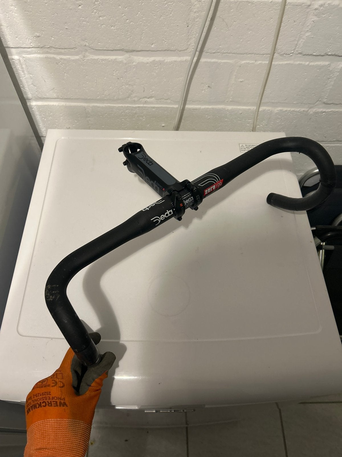 Deda Zero100 Stuurpen en Stuur - Racefiets Onderdelen, Gebruikt, Stuur, Ophalen of Verzenden, Aluminium