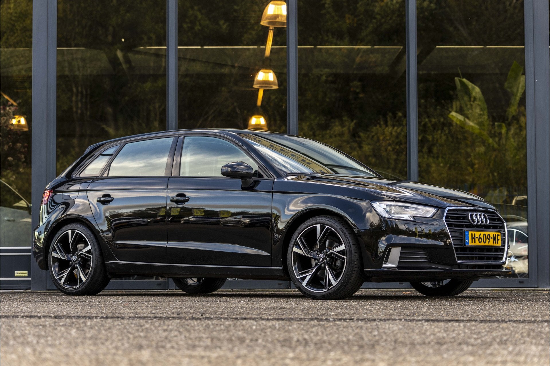 Audi A3 Sportback 1.5 TFSI CoD Sport Lease Edition, Auto's, Gebruikt, 150 pk, Zwart, Bedrijf