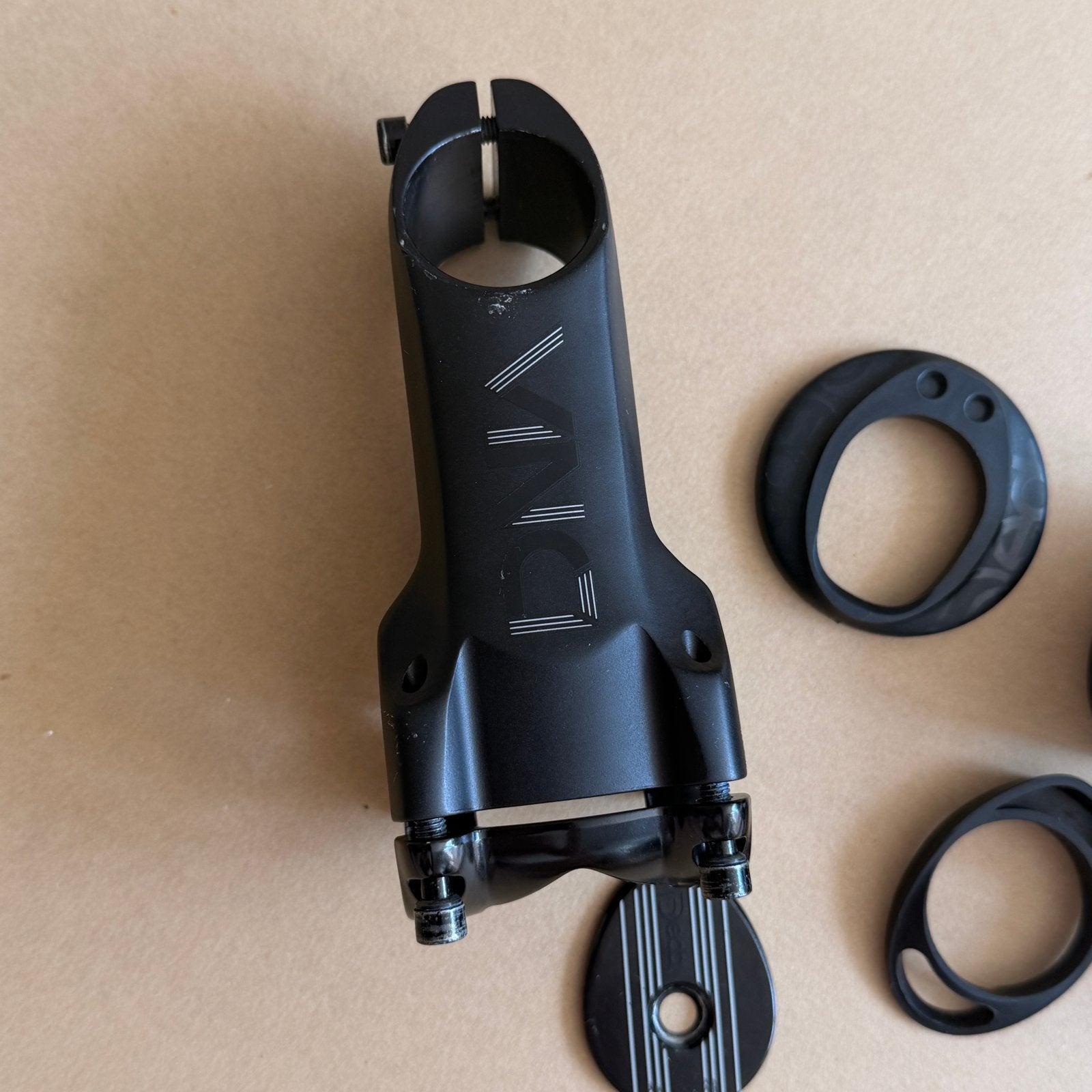 Deda Vinci Stuurpen 90mm -17/73 graden (1 1/4 & 1 1/8), Fietsen en Brommers, Gebruikt, Stuur, Ophalen of Verzenden, Aluminium