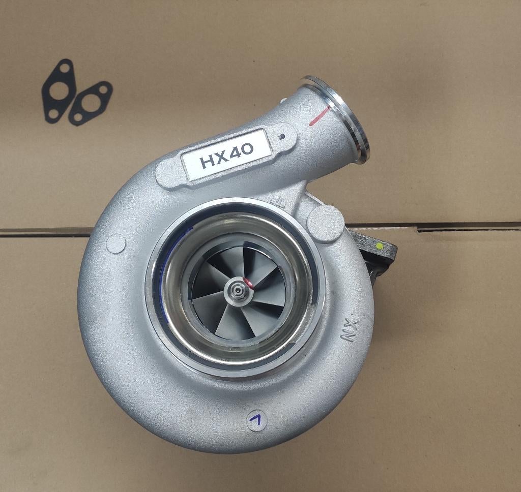 Turbo Holset HX40 12cm T3 twin scroll V-band 3inch made UK, Motoren, Tuning en Styling, Ophalen of Verzenden