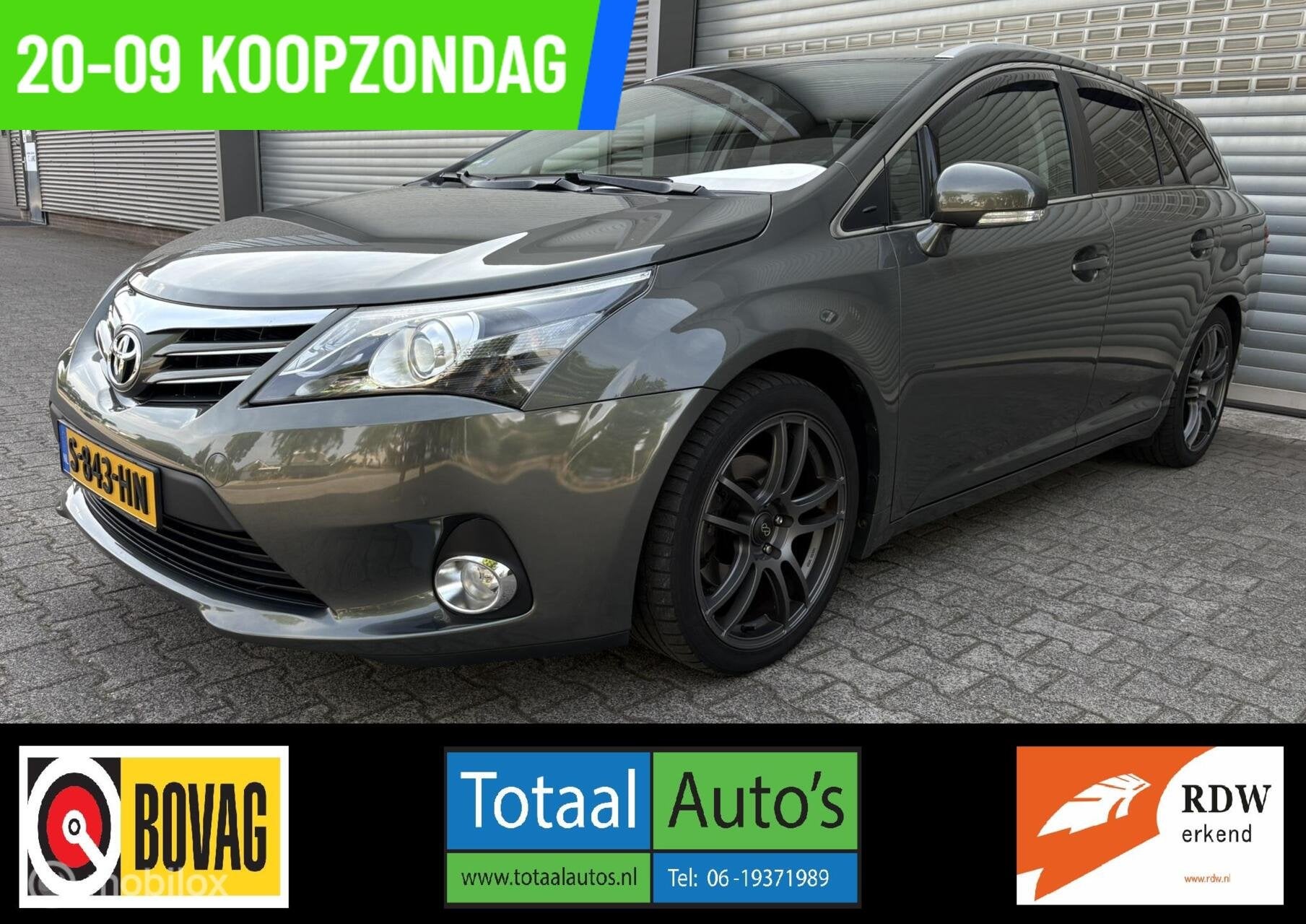 Toyota Avensis 1.8 VVTi Dynamic Business*CRUISE*TREKH*APPLE, Euro 5, 15 km/l, 4 cilinders, 1435 kg