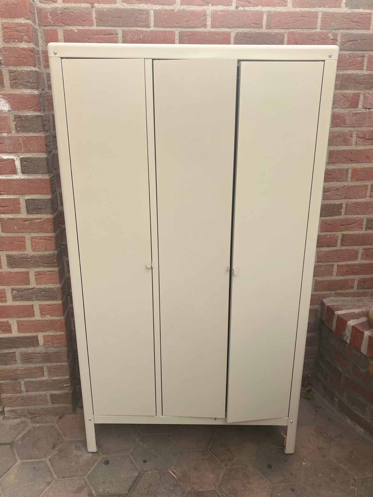 Locker  met planken en hangruimte - 160x90x35 cm, Ophalen, Gebruikt, 50 tot 100 cm, Metaal