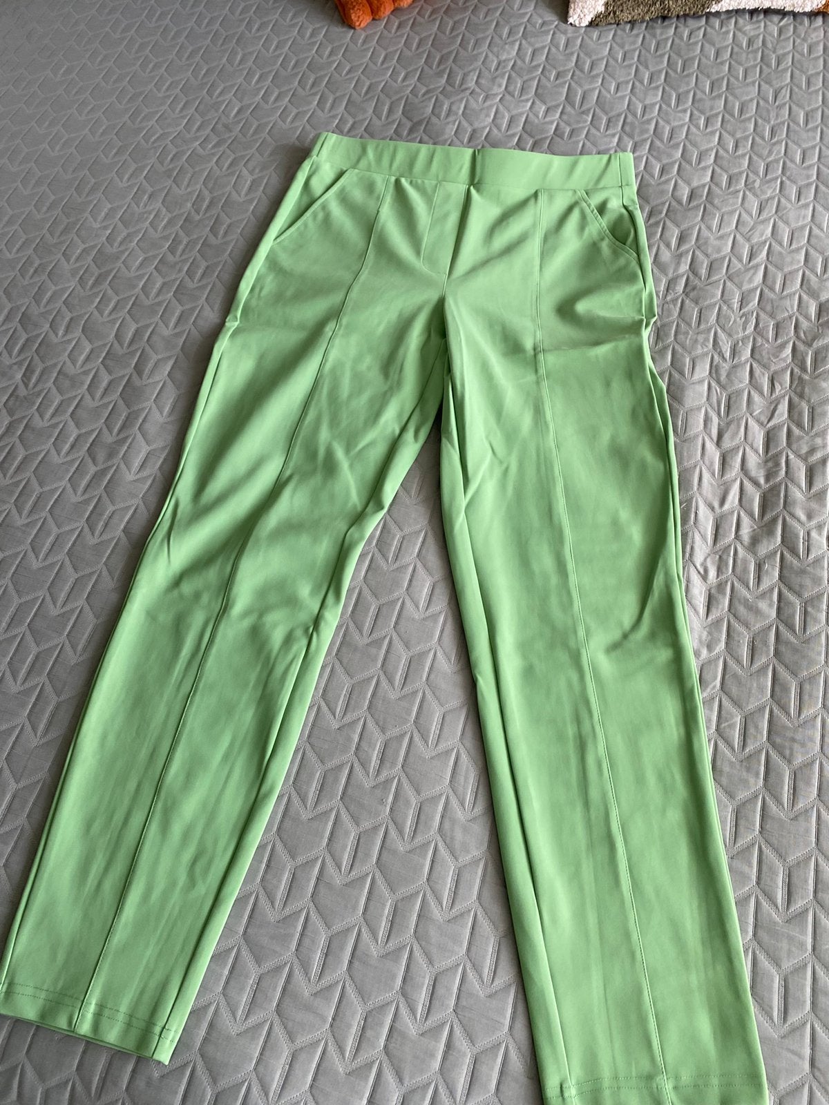 Zgan studio Anneloes broek L, Kleding | Dames, Broeken en Pantalons, Maat 42/44 (L), Ophalen of Verzenden, Zo goed als nieuw, Lang