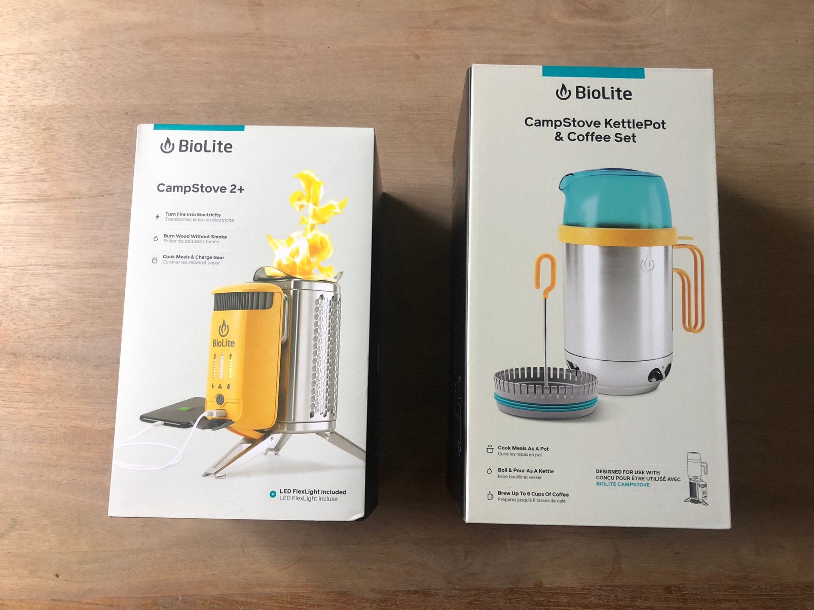 BioLite Campstove 2+ met BioLite Cook & Coffee Kit, Ophalen of Verzenden, Nieuw