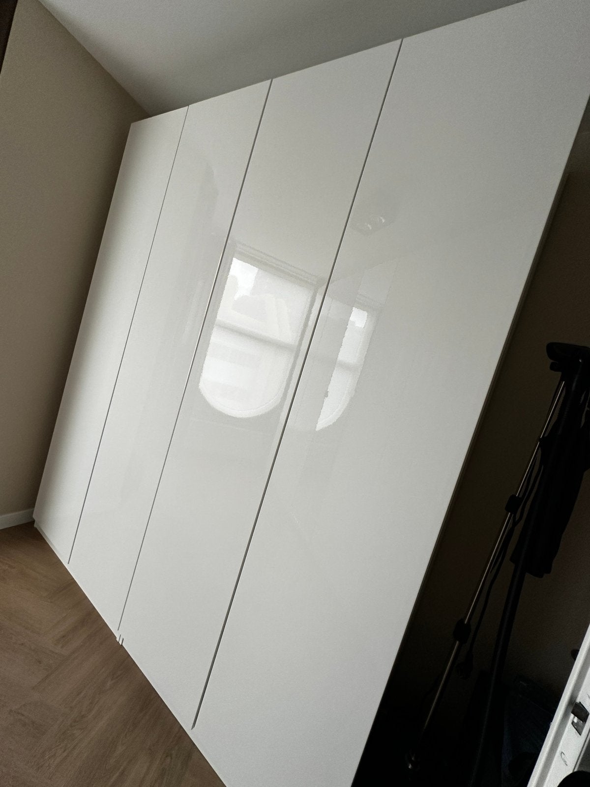 Ikea Pax Fardal deuren hoogglans wit 50x229 cm, Ophalen, Zo goed als nieuw, 50 tot 100 cm, 200 cm of meer