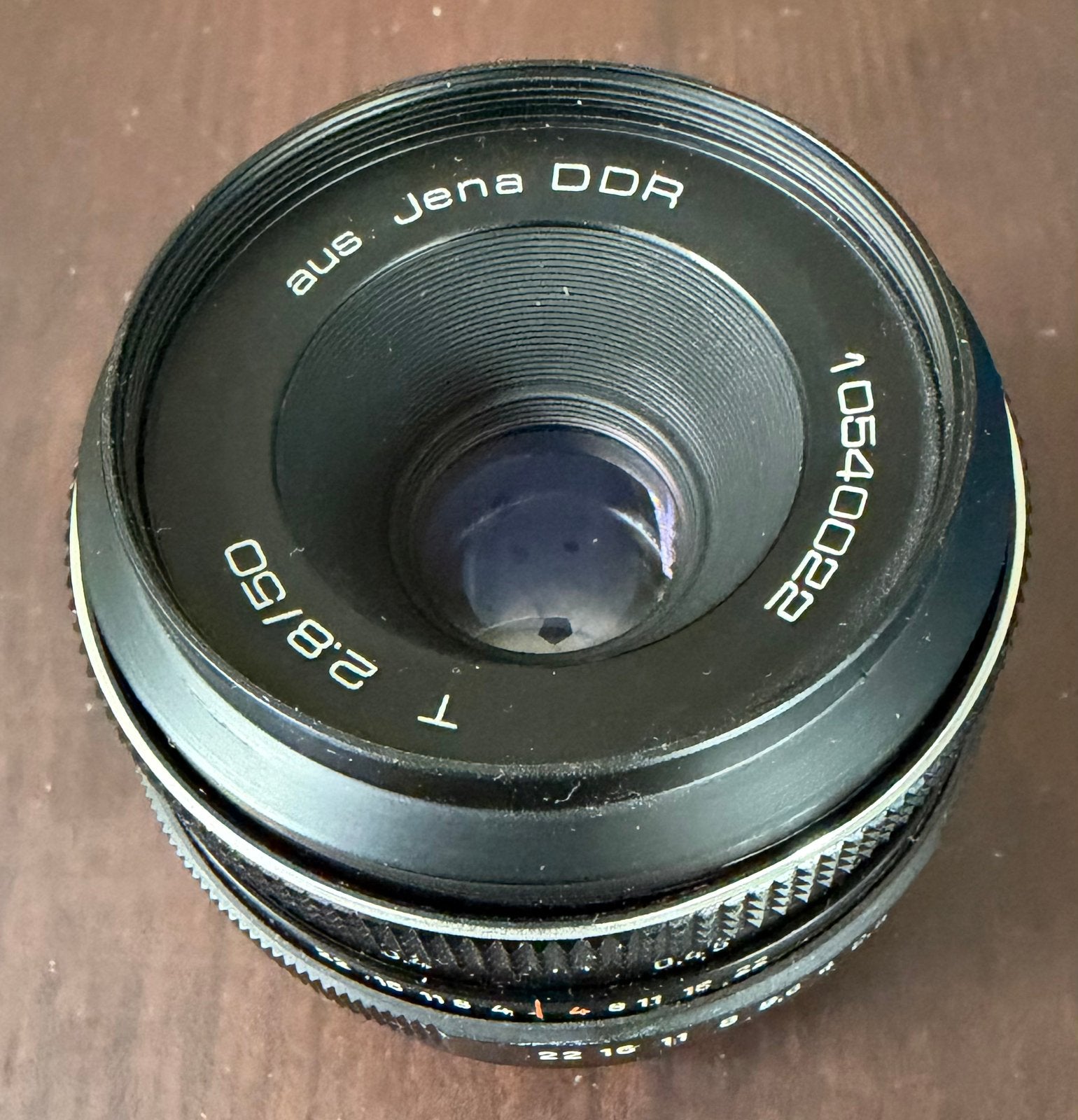 (Carl Zeiss) Aus Jena DDR T 2.8/50mm (M42) (Utrecht-West), M42, Gebruikt, Ophalen of Verzenden, 50 mm