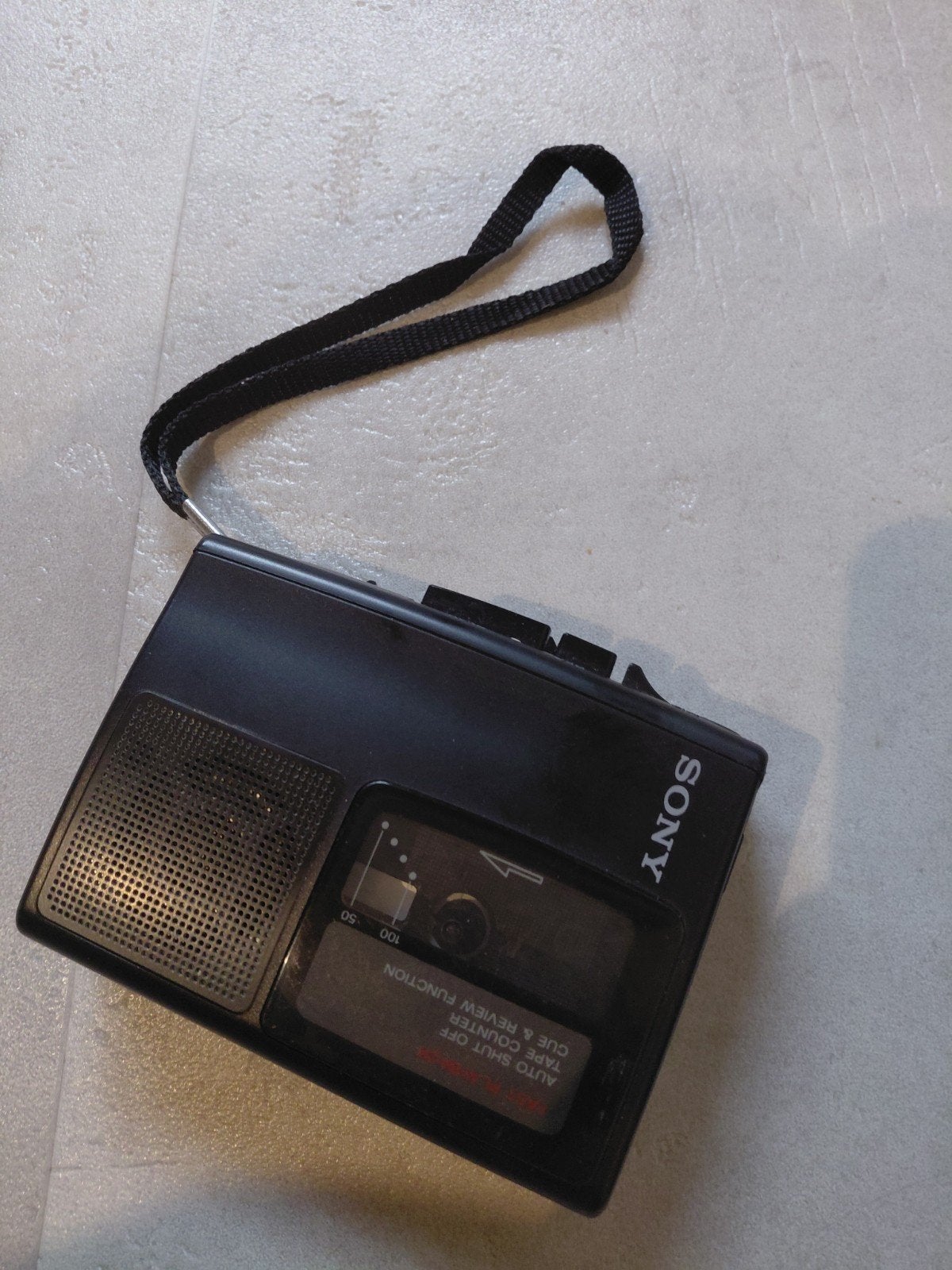 Draagbare Sony Cassettebandspeler TCM-S65, Ophalen of Verzenden, Overige typen