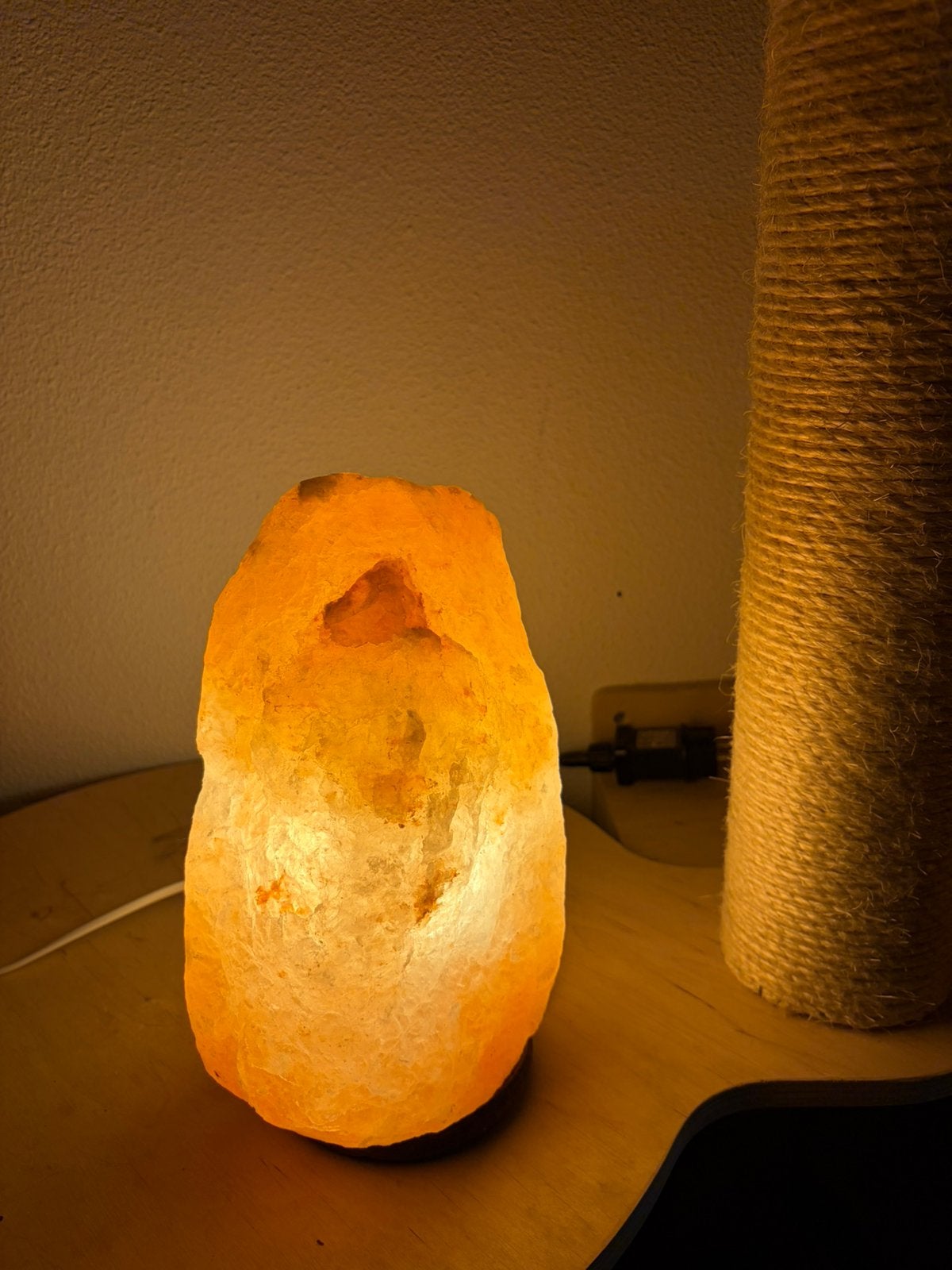 Zoutsteen XXL, Huis en Inrichting, Ophalen of Verzenden, Zo goed als nieuw, Zoutlamp