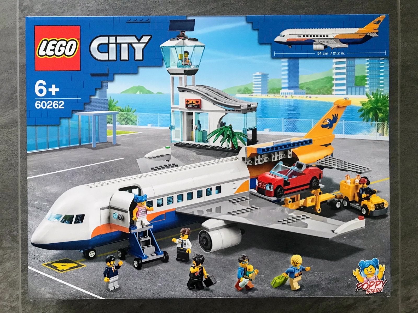 Lego City 60262 Passenger Airplane with Airport *SEALED*, City, Nieuw, Ophalen of Verzenden, Complete set