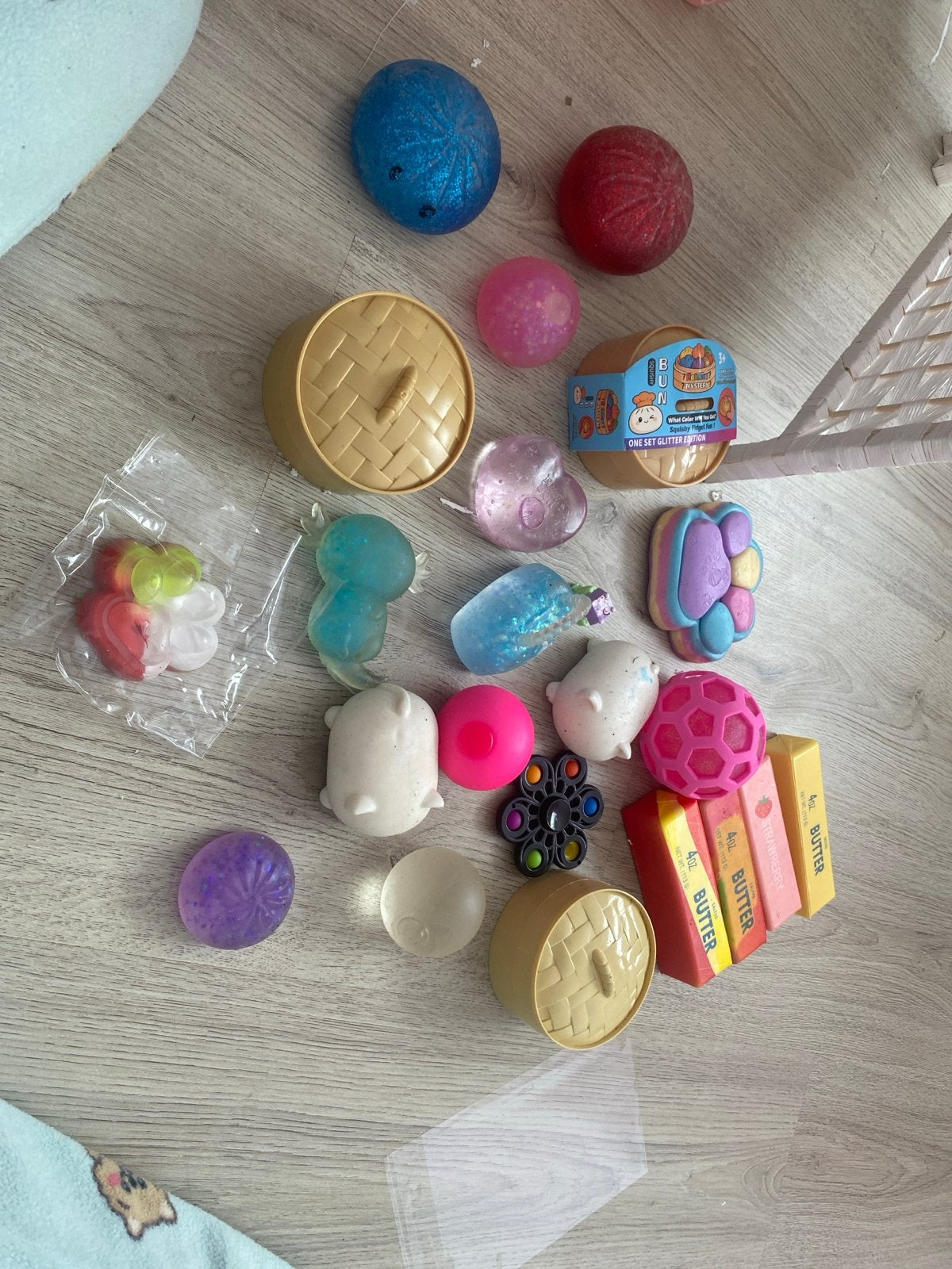 Grote collectie fidget toys en squishies, Ophalen, Gebruikt, Jongen of Meisje