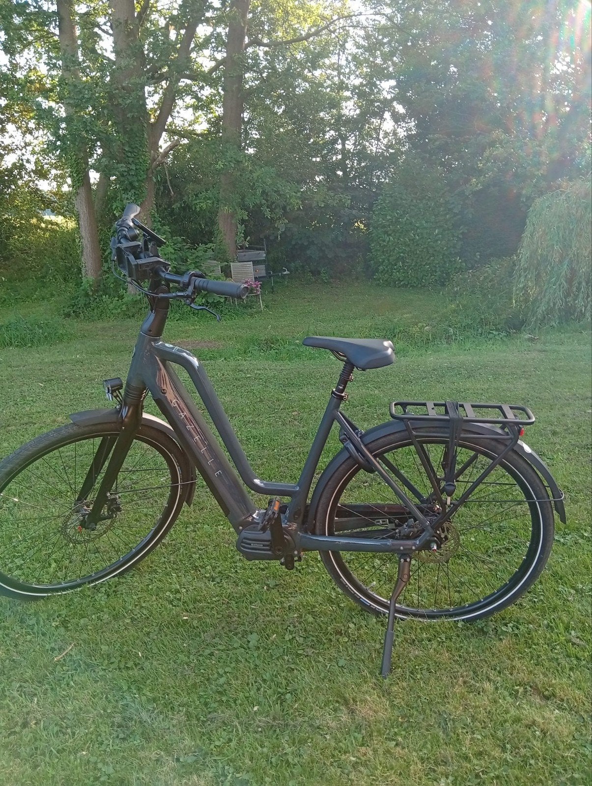 Gazelle ebike Chamonix c7 hms, Ophalen of Verzenden, Zo goed als nieuw, 51 tot 55 cm, 50 km per accu of meer