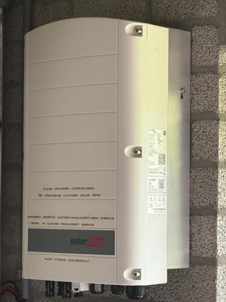 Omvormer SolarEdge SE7K  fabrieksgarantie tot 10 Juli 2034, Ophalen, Gebruikt, Overige merken, Omvormer