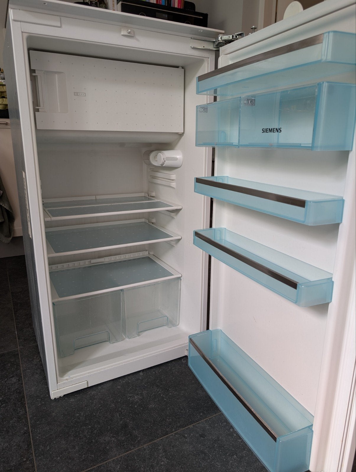 Siemens inbouw koelkast 102cm (deur op deur), met vriesvak, 85 tot 120 cm, Gebruikt, Ophalen of Verzenden, 45 tot 60 cm