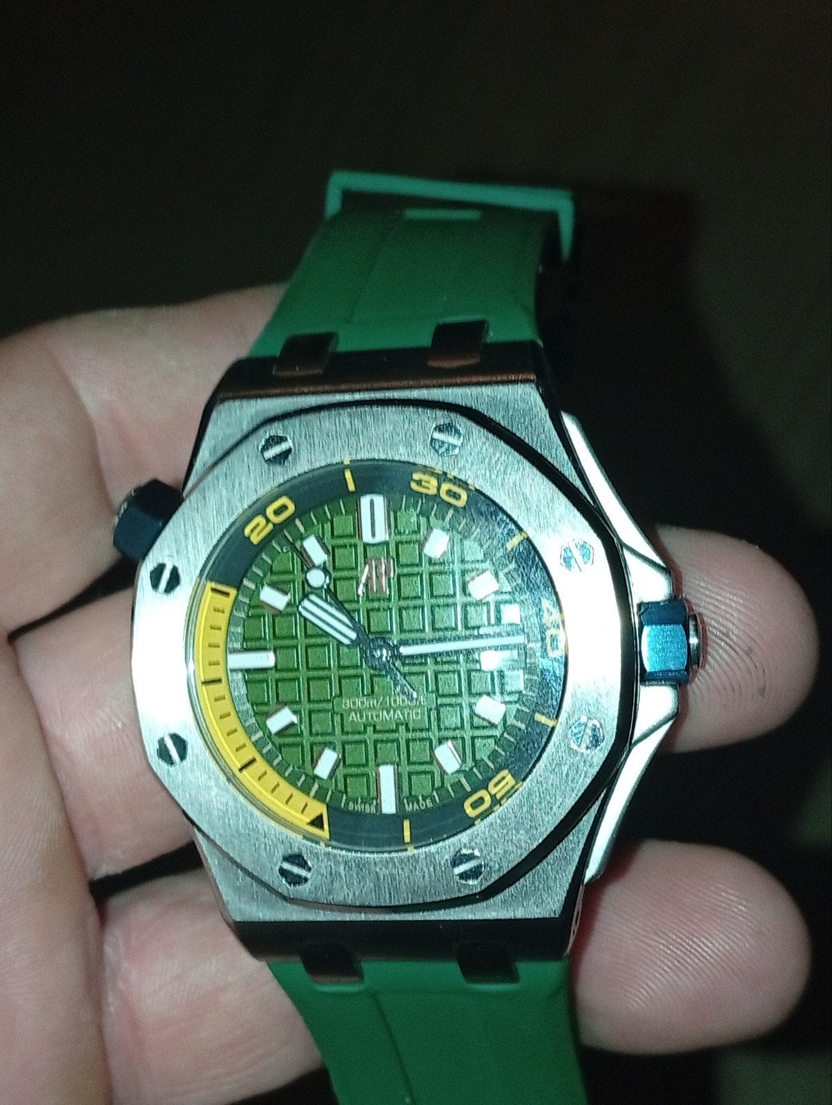 Te koop AP Royal offshore oak, Sieraden, Tassen en Uiterlijk, Horloges | Heren, Overige materialen, Polshorloge, Overige materialen