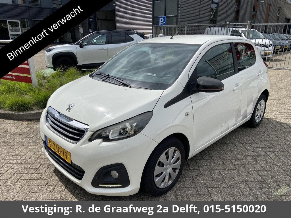 Peugeot 108 1.0 e-VTi Active | 5 deurs | Airco | Mistlampen, Voorwielaandrijving, Stof, Gebruikt, Euro 6