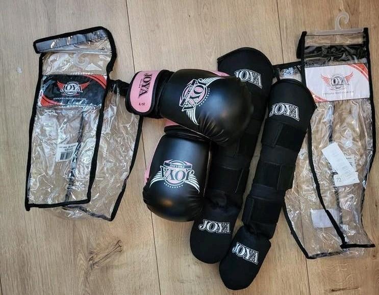 Joya Kickbox handschoen en scheenbeschermers kind, Ophalen of Verzenden, Bokshandschoenen