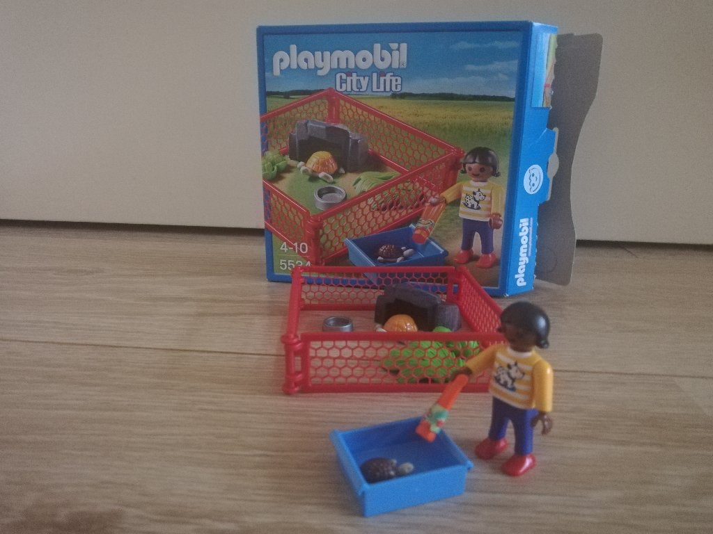 Playmobil 5534 - City Life Schildpad, leuke dierset, Ophalen, Zo goed als nieuw